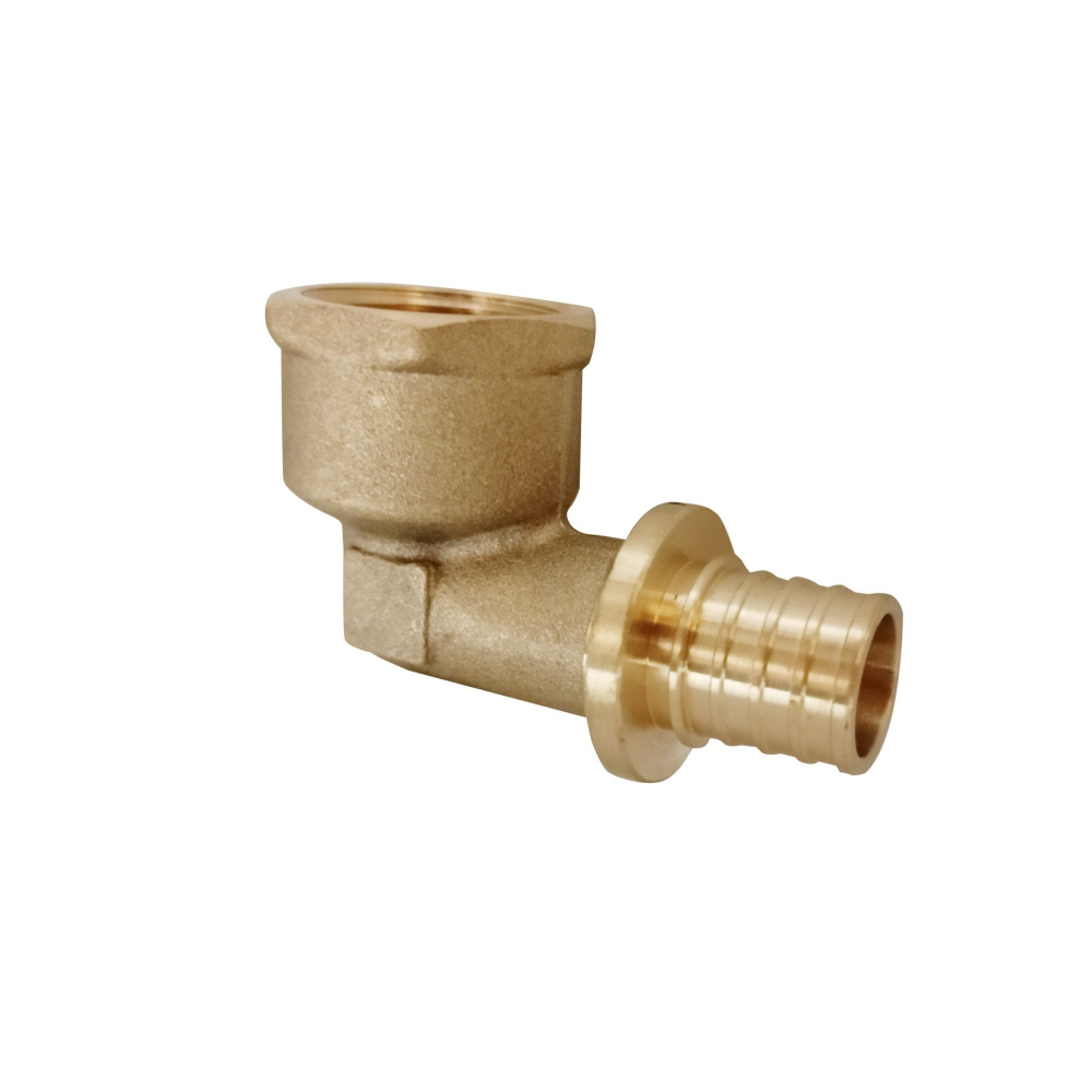 Угольник акcиальный Ду16 х 3/4, внутренняя резьба, латунь Н00080263