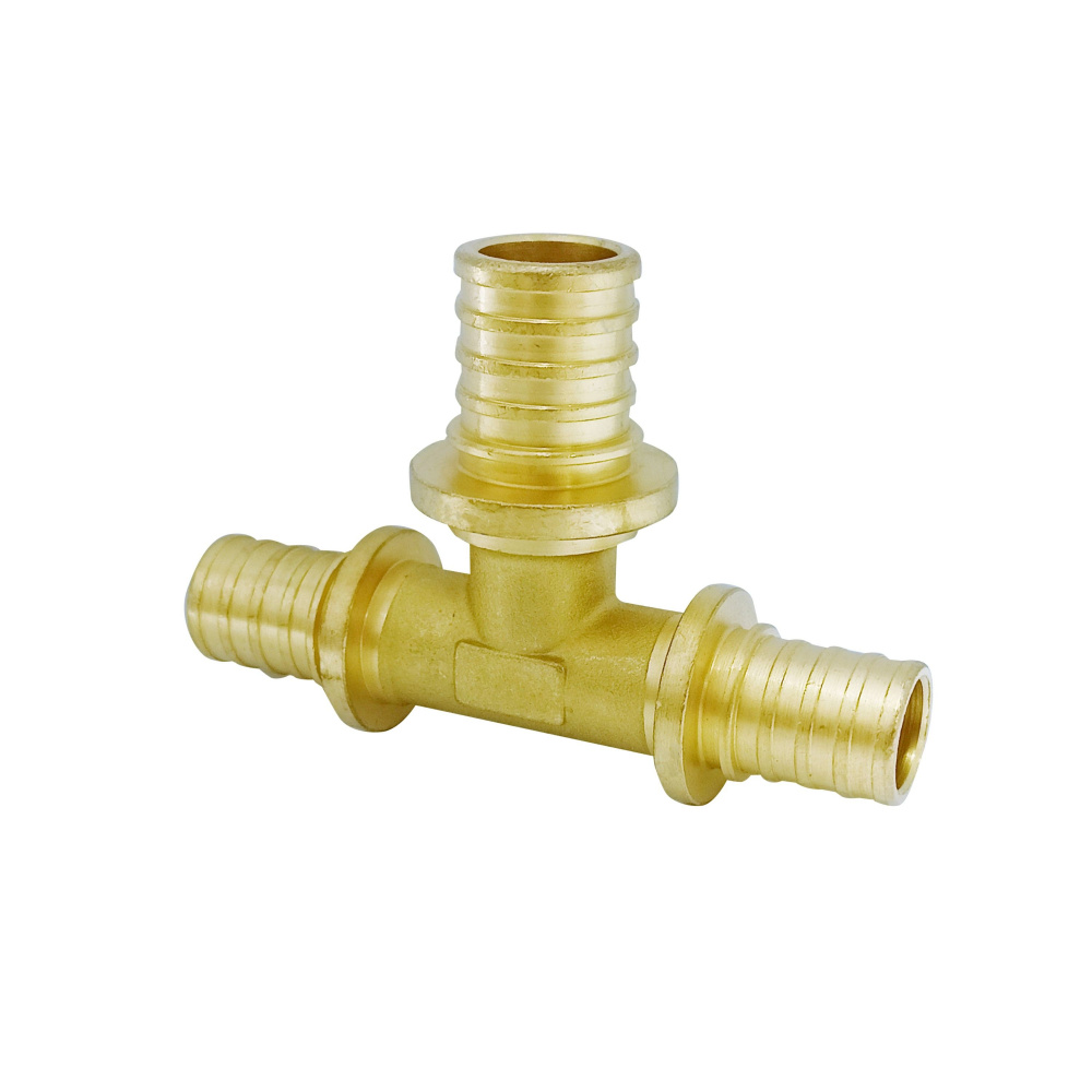 Тройник аксиальный переходной Ду20 x Ду25 x Ду20, латунь Н00080283