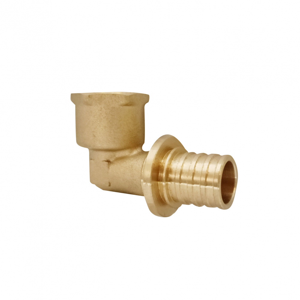 Угольник акcиальный Ду20 х 1/2, внутренняя резьба, латунь Н00080264