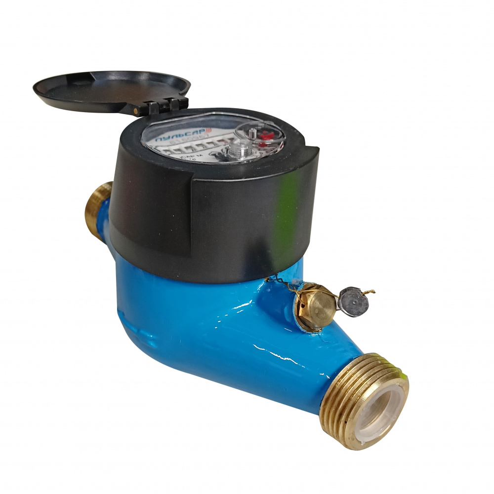 Счетчик холодной воды «Пульсар М» без интерфейса Ду20, медный регистр, Qn=2,5 м3/ч Н00003164