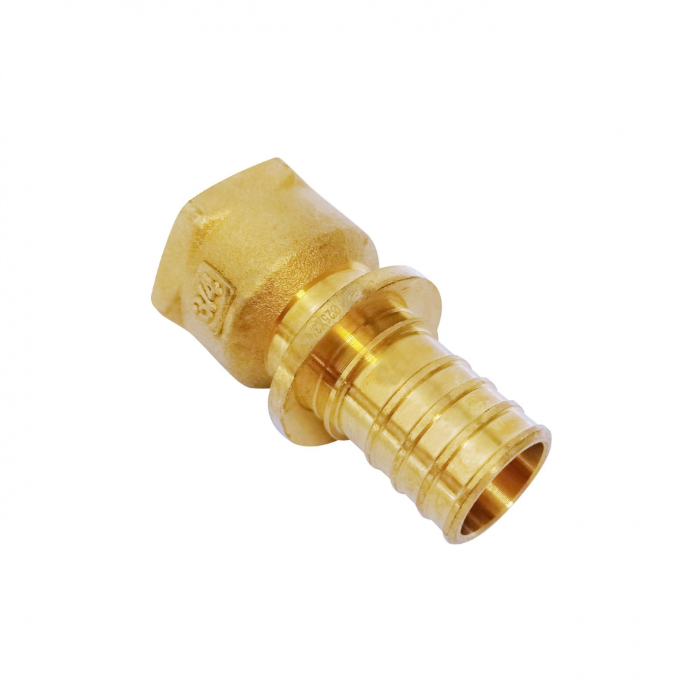 Муфта аксиальная Ду25 х 3/4, внутренняя резьба, латунь Н00080242