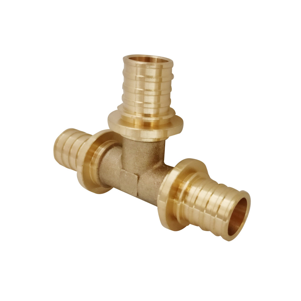 Тройник аксиальный Ду20 x Ду20 x Ду20, латунь Н00080275