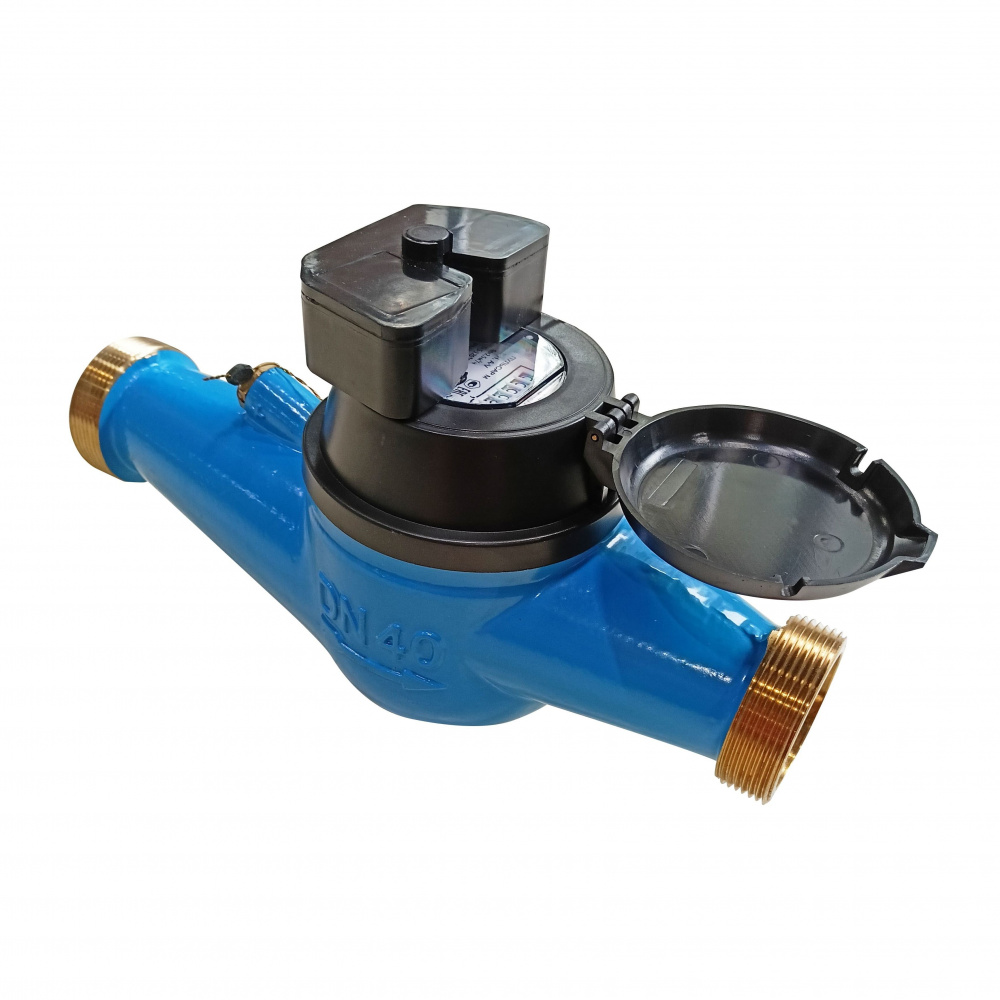 Универсальный счетчик воды «Пульсар М» Ду40 LoRa, медный регистр, IP68, Qn=10 м3/ч Н00021270