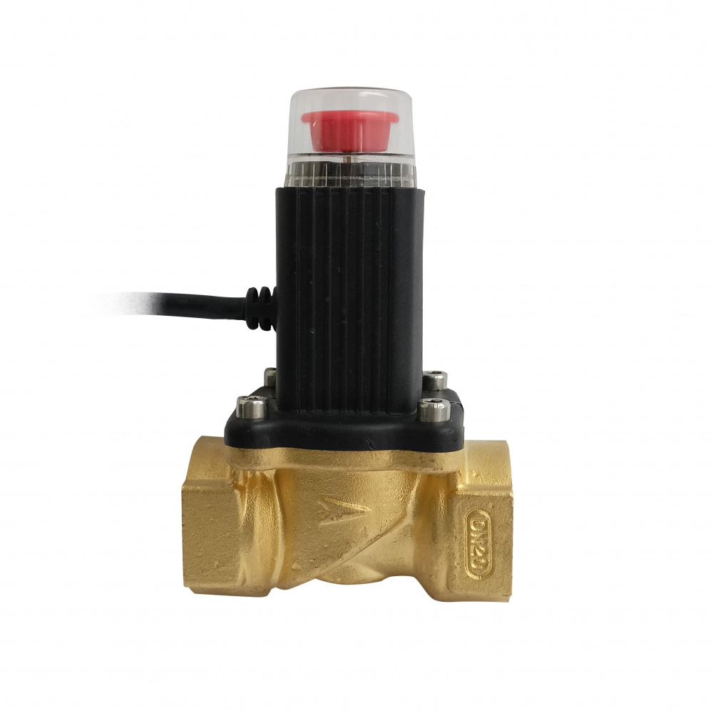 Клапан соленоидный газовый Ду20 латунный Н00072758