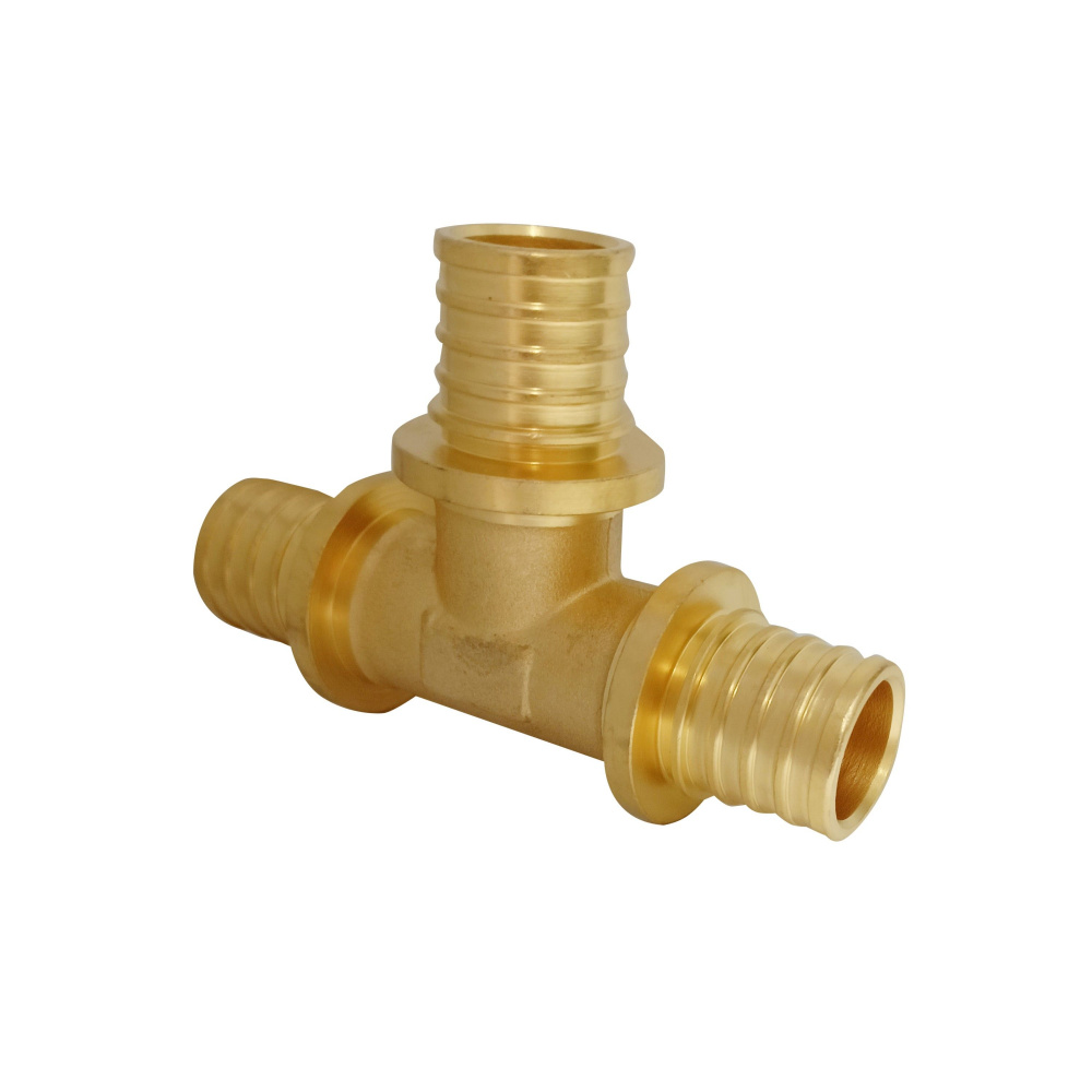 Тройник аксиальный Ду32 x Ду32 x Ду32, латунь Н00080277