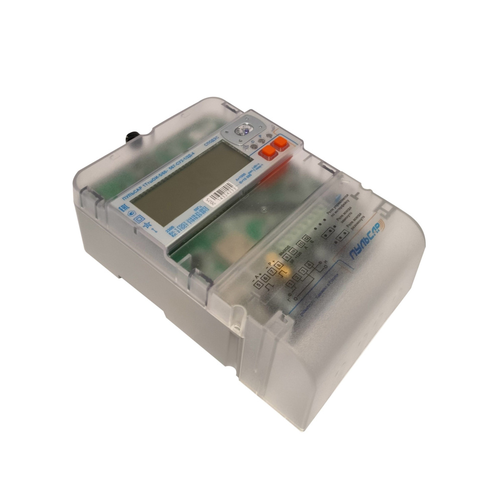 Электросчетчик «Пульсар 1Т» 2G NB-IoT оптопорт импульсный выход 5/60A реле Н00064661
