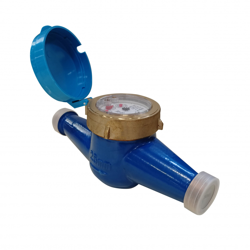 Счетчик холодной воды «Пульсар М» без интерфейса Ду25, пластиковый регистр, Qn=3,5 м3/ч Н00003476