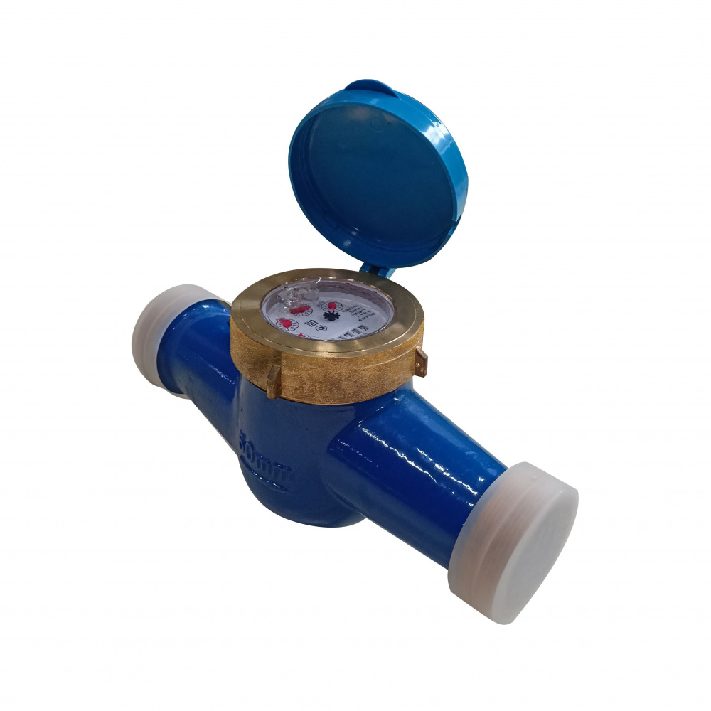 Счетчик холодной воды «Пульсар М» без интерфейса Ду50, пластиковый регистр, Qn=15 м3/ч Н00003981