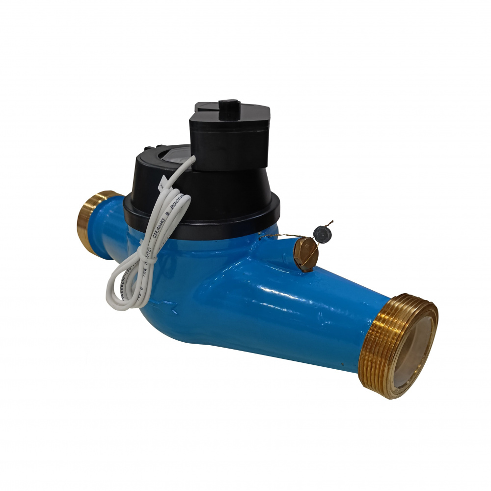 Универсальный счетчик воды «Пульсар М» Ду40 импульсный выход, медный регистр, IP68, Qn=10 м3/ч Н00002743