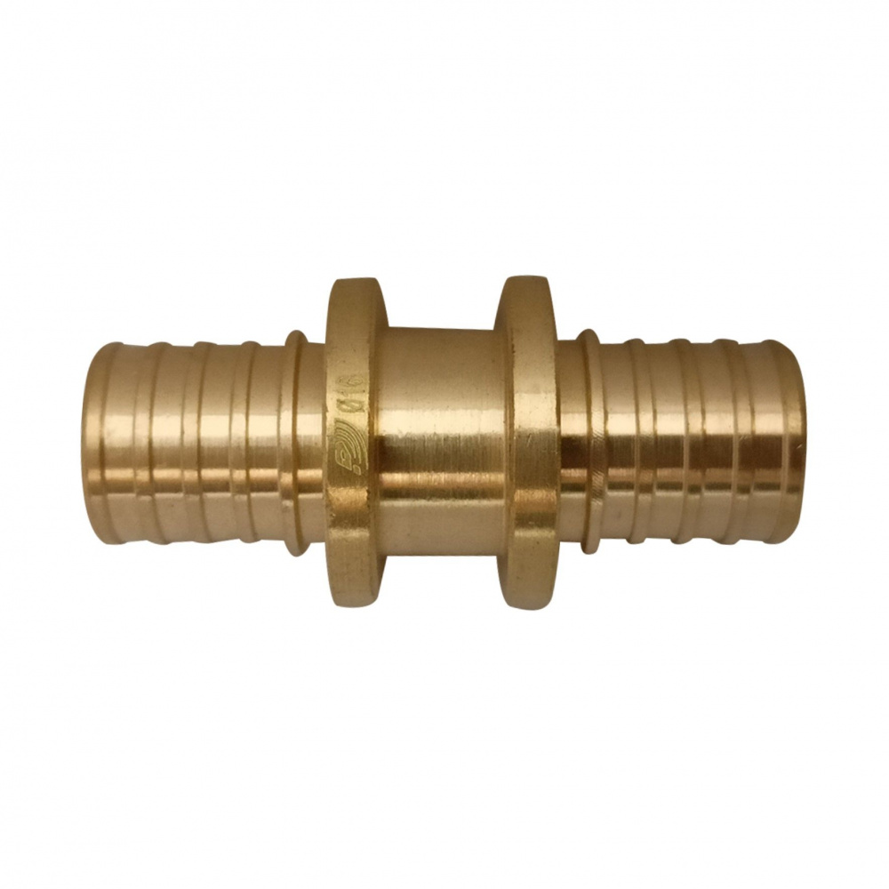 Муфта аксиальная соединительная Ду16 х Ду16, латунь Н00080219