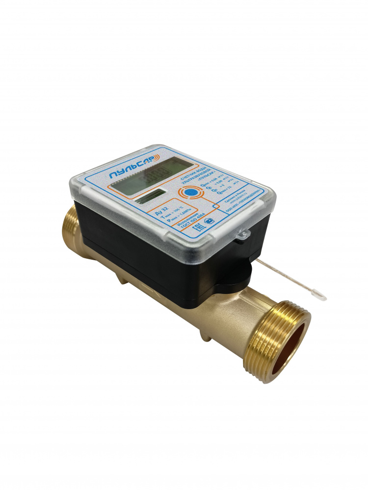 Ультразвуковой счетчик воды Ду32 Пульсар IoT, исп.1, IP68, Qn=6 м3/ч, 105°C Н00018085