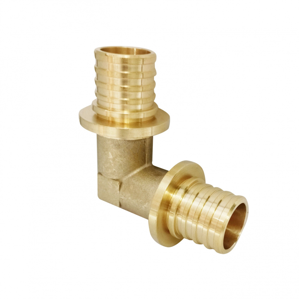 Угольник акcиальный Ду32 х Ду32, латунь Н00080255