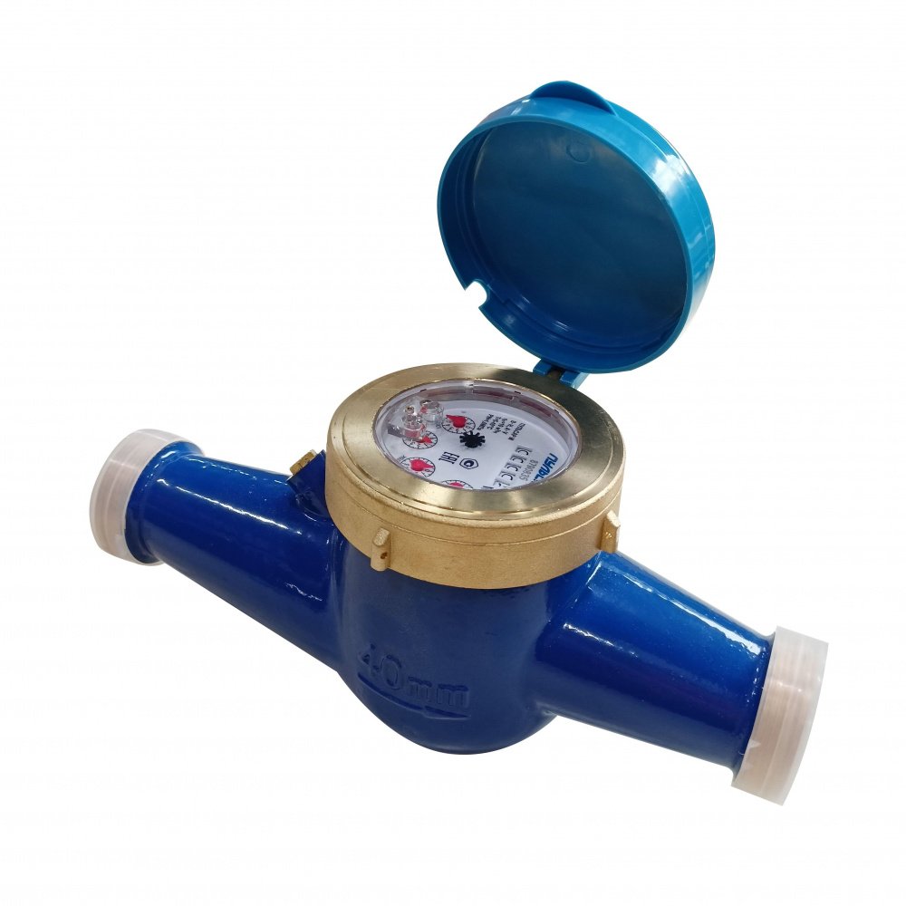 Счетчик холодной воды «Пульсар М» без интерфейса Ду40, пластиковый регистр, Qn=10 м3/ч Н00003511