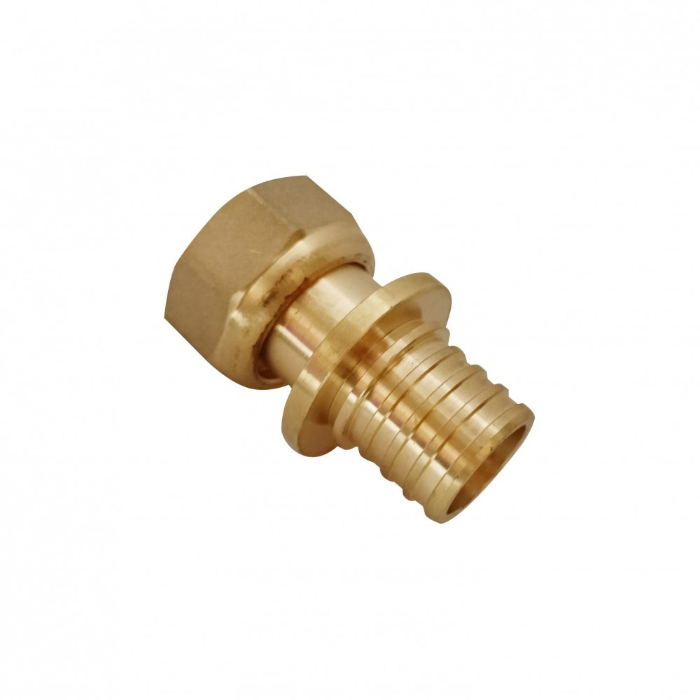 Муфта аксиальная с накидной гайкой Ду32 х 1, латунь Н00080251