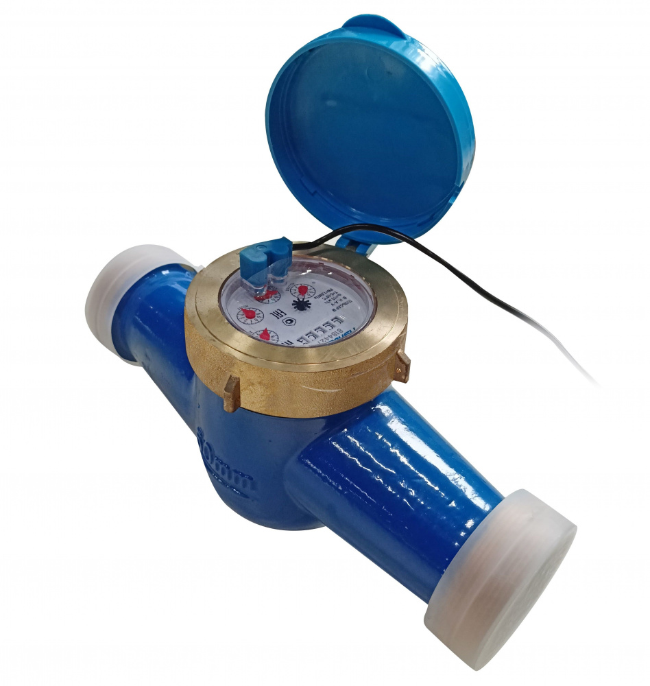 Счетчик холодной воды «Пульсар М» импульсный выход Ду50, пластиковый регистр, Qn=15 м3/ч Н00003980