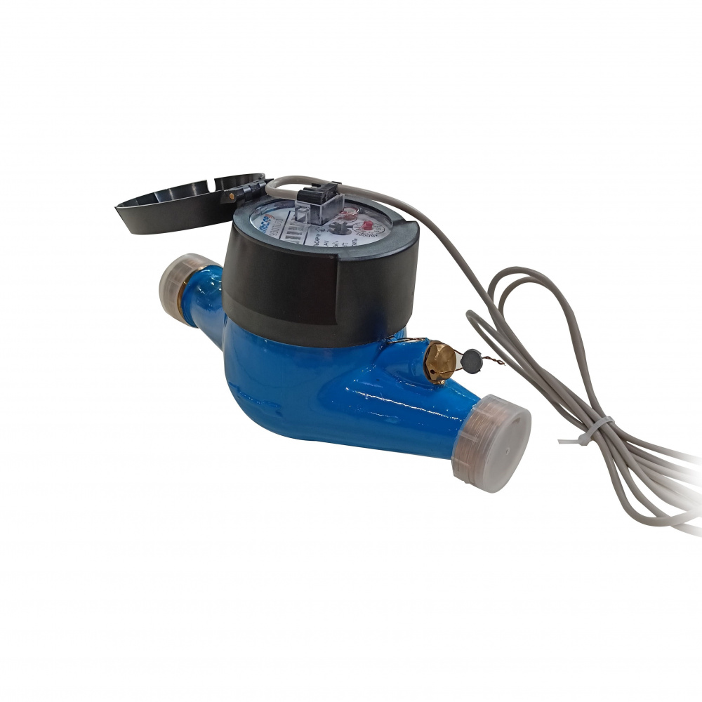 Универсальный счетчик воды «Пульсар М» импульсный выход Ду20, пластиковый регистр, Qn=2,5 м3/ч Н00003413