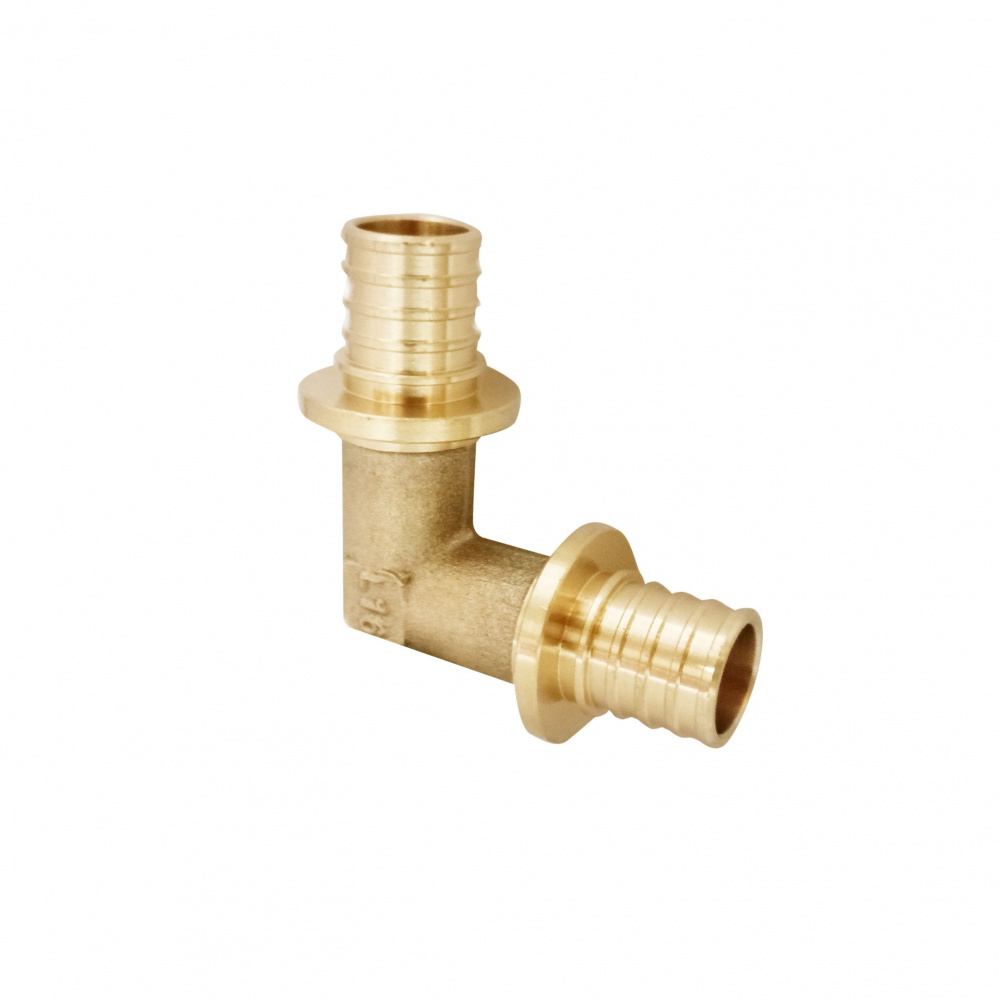 Угольник акcиальный Ду16 х Ду16, латунь Н00080252