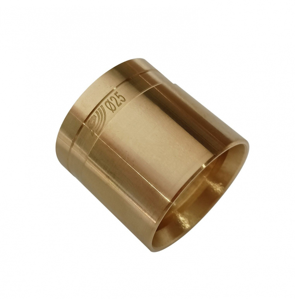 Гильза аксиальная монтажная Ду25, латунь Н00079651