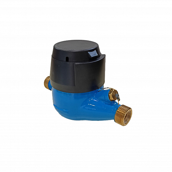 Универсальный счетчик воды «Пульсар М» без интерфейса Ду15, пластиковый регистр, Qn=1,5 м3/ч Н00003523