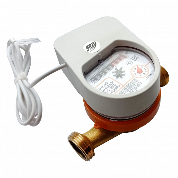 Квартирный счетчик воды «Пульсар Лайт» Ду15 RS-485, Qn=1,5 м3/ч, L=110мм Н00026967