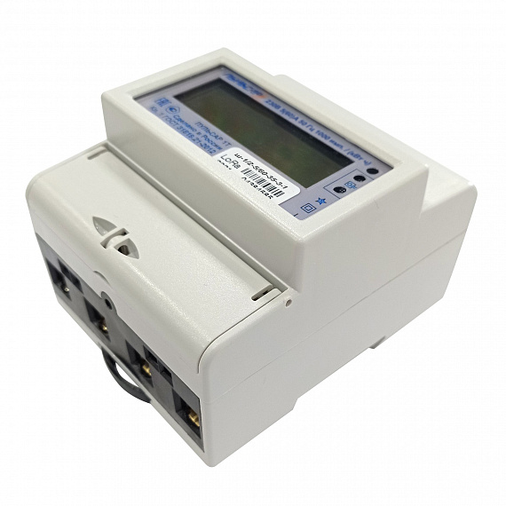 Электросчетчик «Пульсар 1Т» ЖКИ LoRa оптопорт 5/60 A, реле, без кнопки Н00024084