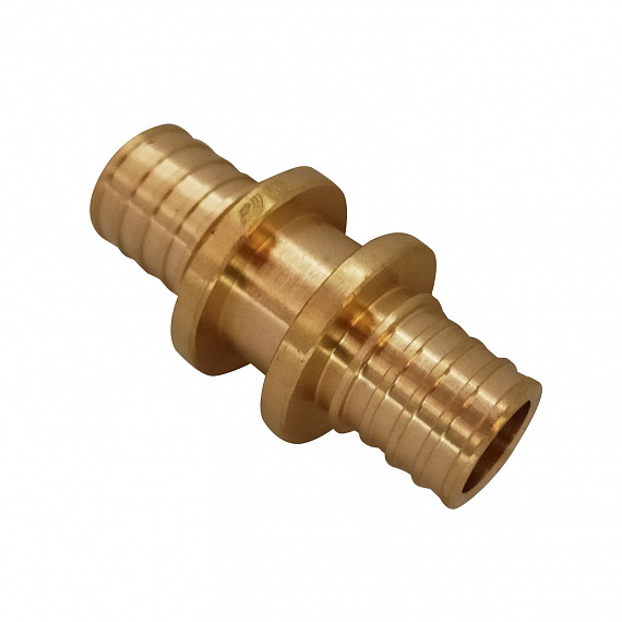 Муфта аксиальная соединительная Ду16 х Ду16, латунь Н00080219