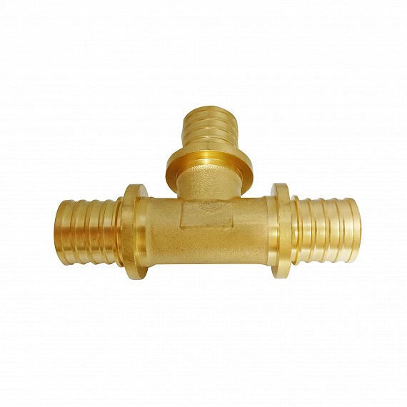 Тройник аксиальный Ду32 x Ду32 x Ду32, латунь Н00080277