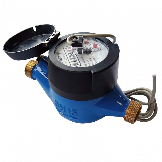 Счетчик холодной воды «Пульсар М» Ду15 импульсный выход, медный регистр, IP68, Qn=1,5 м3/ч Н00003160