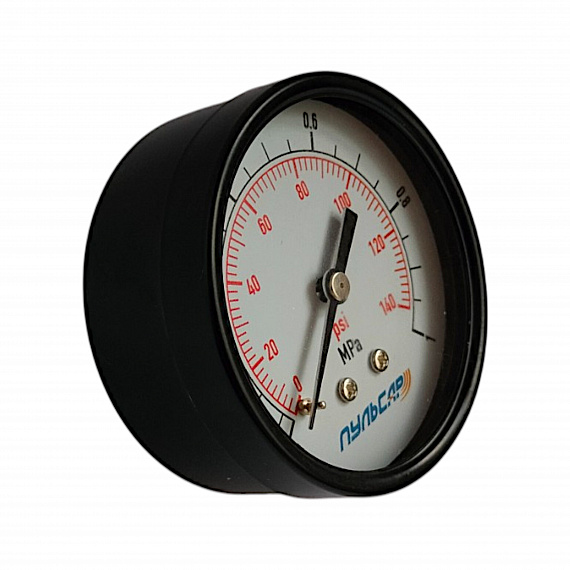 Манометр аксиальный «Пульсар» до 10 бар, G1/4", 63 мм Н10021173