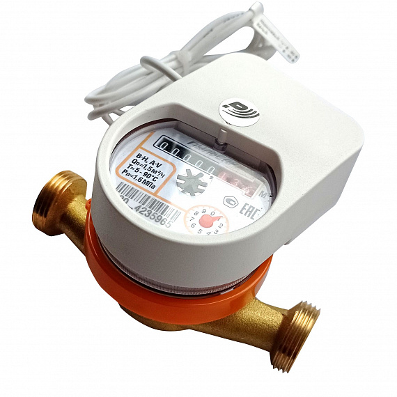 Квартирный счетчик воды «Пульсар Лайт» Ду15 RS-485, Qn=1,5 м3/ч, L=110мм Н00026967