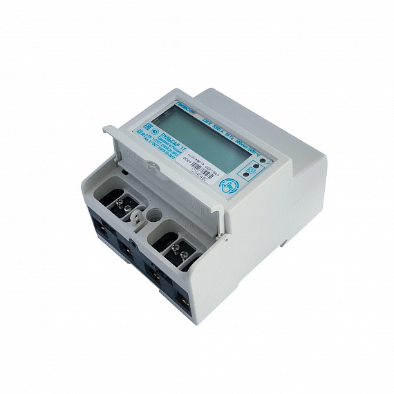 Электросчетчик «Пульсар 1Т» МИНИ, RS-485, оптопорт, 5/80A, испытательные выходы, реле Н10016125