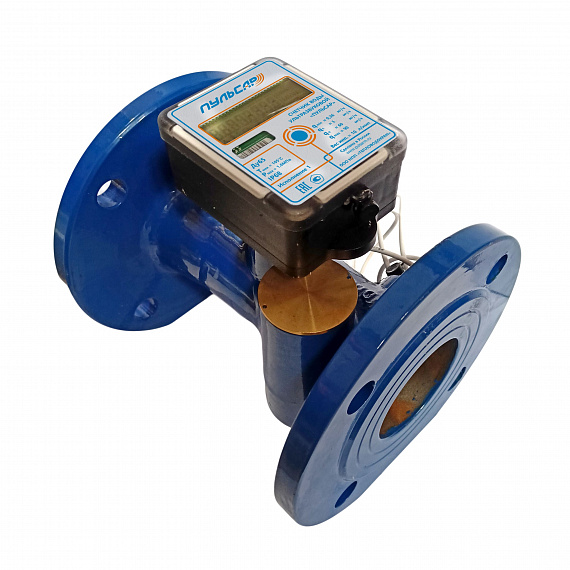 Ультразвуковой счетчик воды Ду65 импульсный выход, исп.1, Qn=60 м3/ч, IP68, 105°C Н00018169