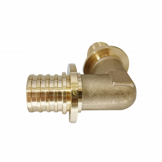 Угольник акcиальный Ду32 х Ду32, латунь Н00080255