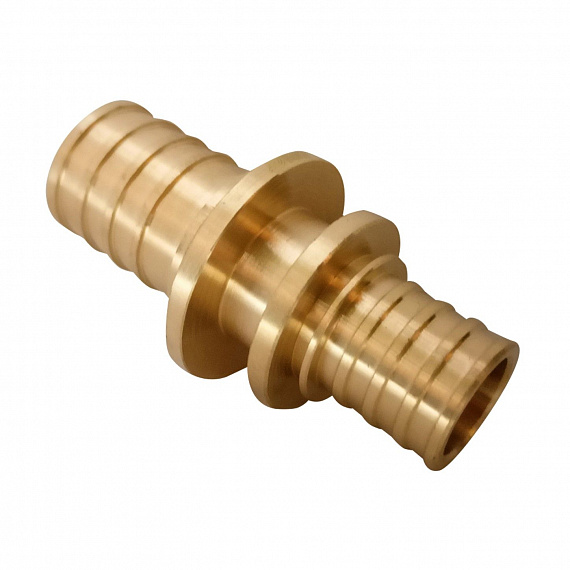 Муфта аксиальная переходная Ду20 х Ду25, наружная резьба, латунь Н00080227