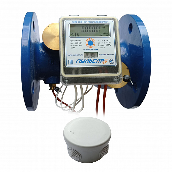 Общедомовый счетчик холода Ду65 Пульсар IoT, qp=25 м3/ч, прямой, 105°C Н00018441