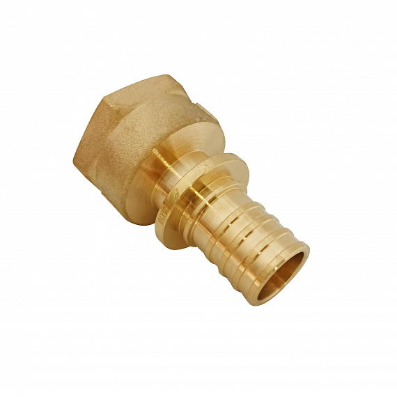 Муфта аксиальная Ду25 х 1, внутренняя резьба, латунь Н00080243