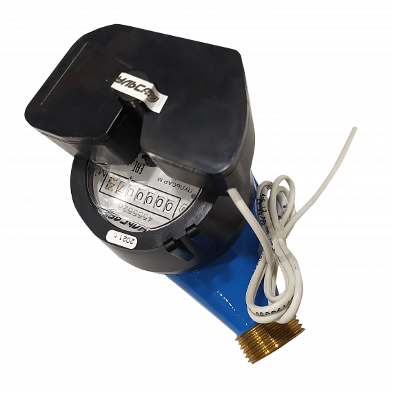 Универсальный счетчик воды «Пульсар М» Ду20 M-Bus, медный регистр, IP68, Qn=2,5 м3/ч Н00006129