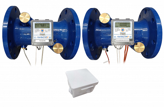 Общедомовый теплосчетчик Ду125 RS-485, qp=200 м3/ч, 2 импульсных входа, 150°C Н00010558