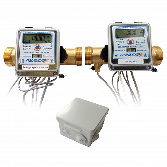 Общедомовый теплосчетчик Ду32 M-Bus + 2 имп. входа, qp=6 м3/ч, 150°C Н00010189