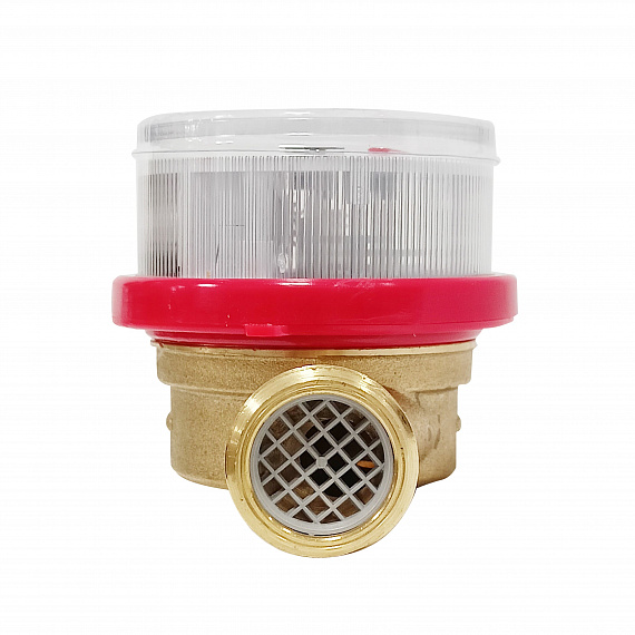 Квартирный счетчик воды «Пульсар ПРО» Ду15 без интерфейса, Qn=1,5 м3/ч, L=110мм (присоединители без обратного клапана в комплекте) Н00059513