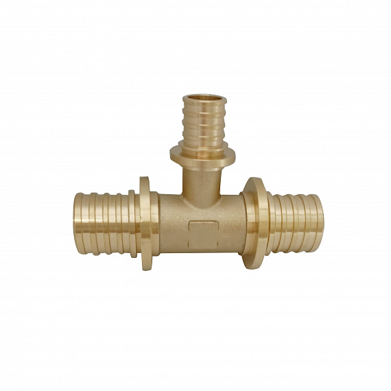 Тройник аксиальный переходной Ду32 x Ду20 x Ду32, латунь Н00080296