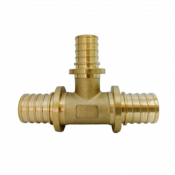 Тройник аксиальный переходной Ду25 x Ду20 x Ду25, латунь Н00080289