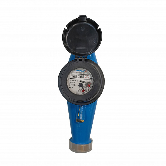 Универсальный счетчик воды «Пульсар М» Ду40 без интерфейса, медный регистр, Qn=10 м3/ч Н00002712