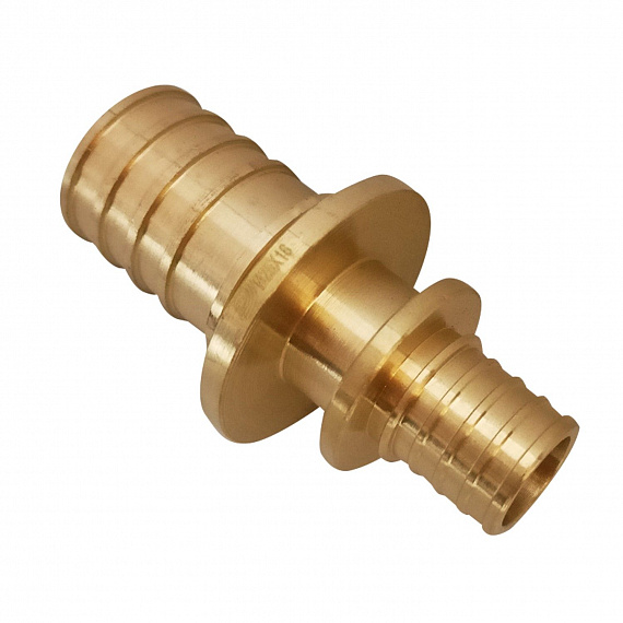 Муфта аксиальная переходная Ду16 х Ду25, латунь Н00080226