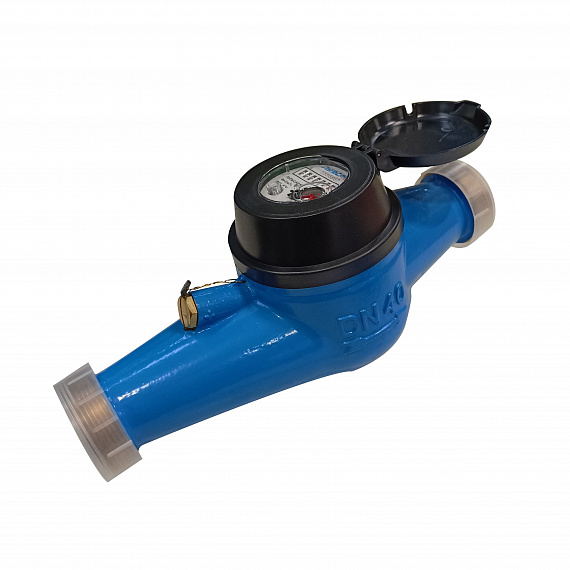 Универсальный счетчик воды «Пульсар М» Ду40 без интерфейса, медный регистр, Qn=10 м3/ч Н00002712