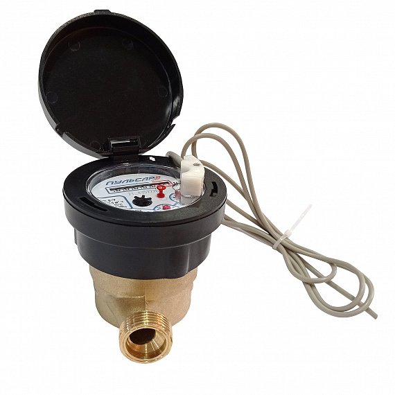 Счетчик холодной воды одноструйный «Пульсар» Ду15 импульсный выход, Qn=1,5 м3/ч Н00003553