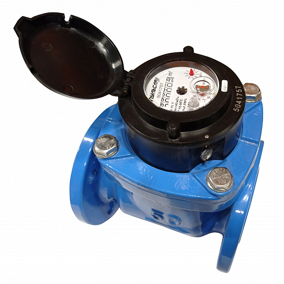 Универсальный счетчик воды «Пульсар Т» Ду50 без интерфейса, исп.1, медный регистр, Qn=40 м3/ч Н00002735