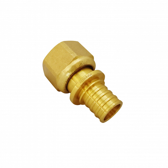 Муфта аксиальная с накидной гайкой Ду20 х 3/4, латунь Н00080249