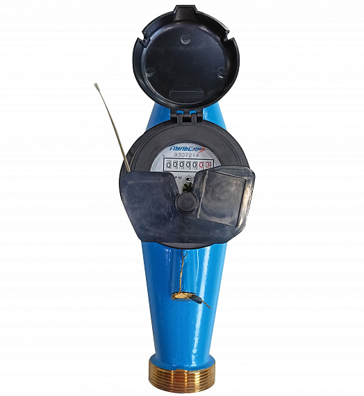 Универсальный счетчик воды «Пульсар М» Ду40 LoRa, медный регистр, IP68, Qn=10 м3/ч Н00021270