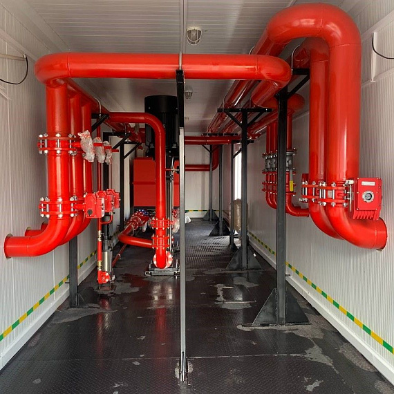 Блочно-модульные насосные станции «Пульсар» в контейнерном исполнении (наземные) 